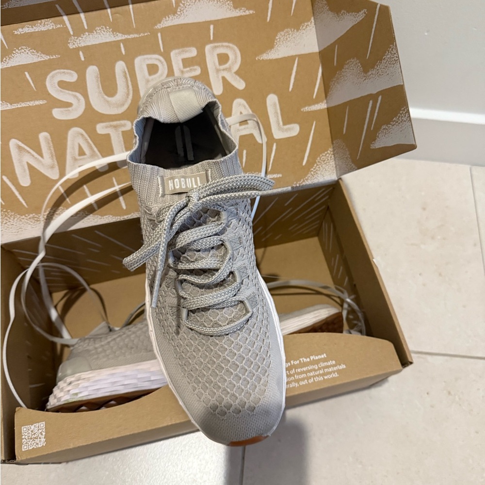 NOBULL Gray Mesh Athletic Shoes